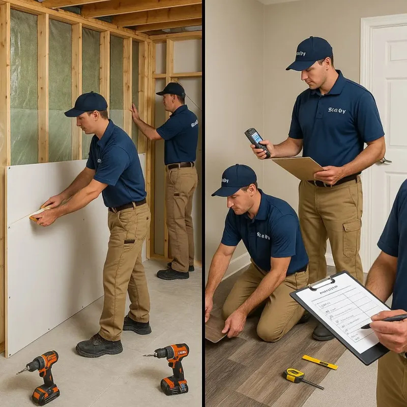Repairs and Reconstruction process in Newport News, VA